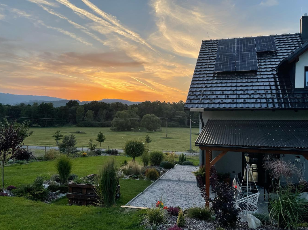 Solární panely v akci